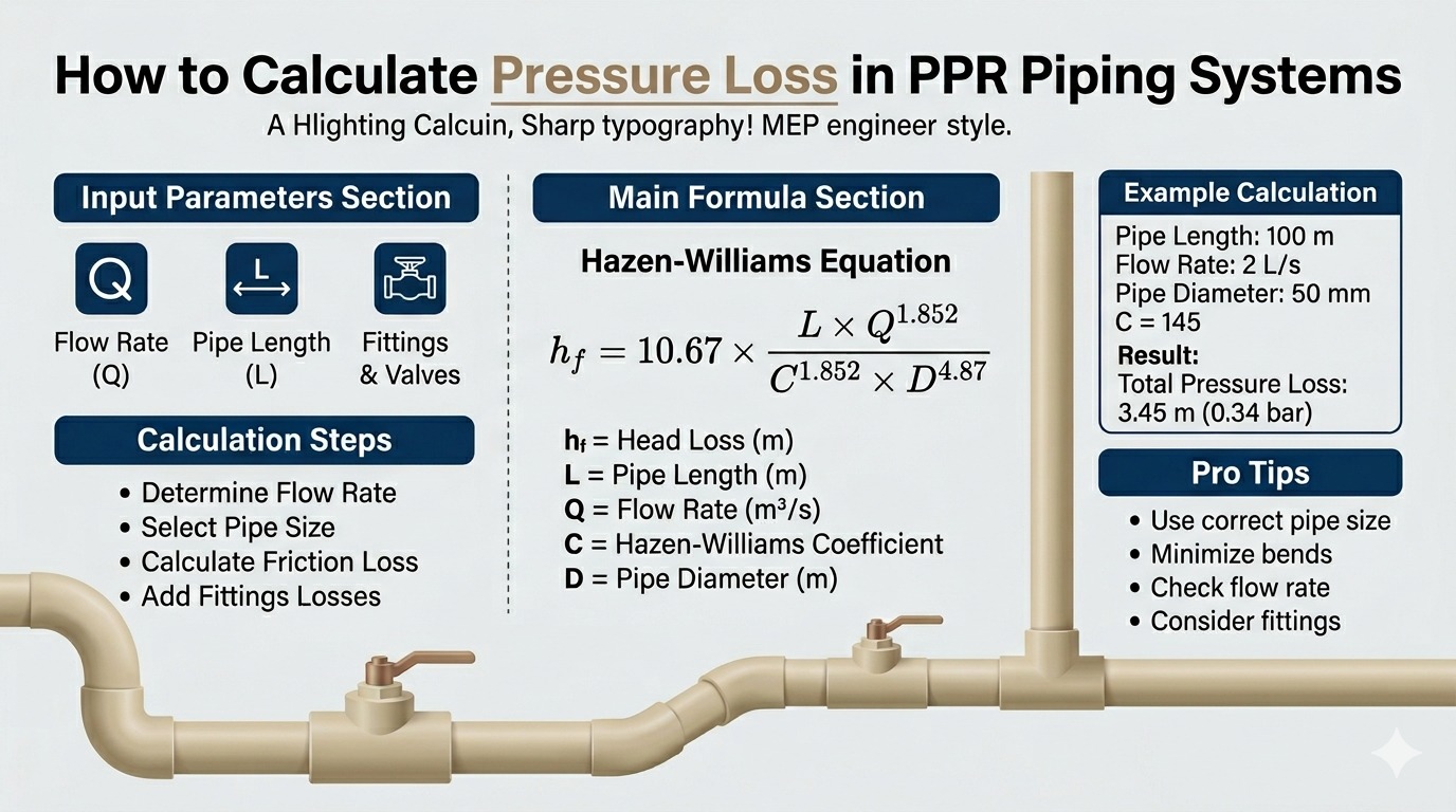 Pressure Loss PPR